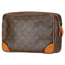 Louis Vuitton-Louis Vuitton Monogram Trocadero 30 Shoulder Bag-Brown