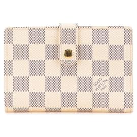 Louis Vuitton-Louis Vuitton Damier Azur Bi-fold Wallet-White