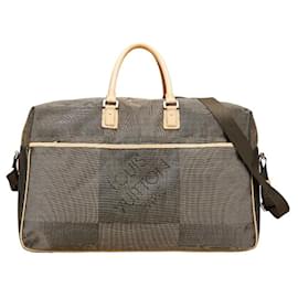 Louis Vuitton-Louis Vuitton Damier Juan Souverain Boston Bag-Brown,Other