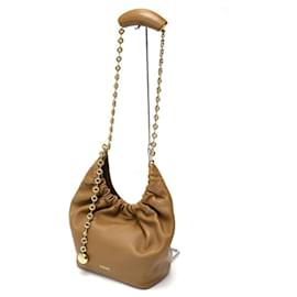 Loewe-Loewe Squeeze Small Chain Shoulder Bag-Brown