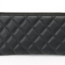 Chanel-Chanel Matelasse Pouch Fragment Case-Black