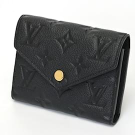 Louis Vuitton-Louis Vuitton Portefeuille Victorine Wallet-Black