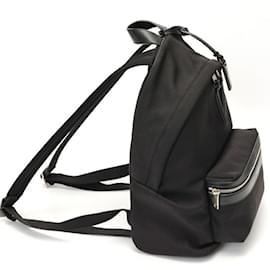 Saint Laurent-Saint Laurent City Mini Backpack-Black