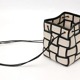 Bottega Veneta-Bottega Veneta Small Cassette Crossbody Bucket Bag-Black