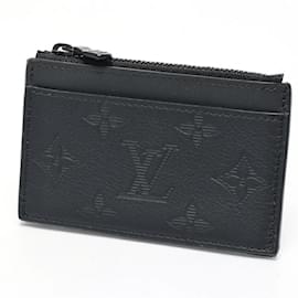 Louis Vuitton-Louis Vuitton Compact Coin Card Holder-Black