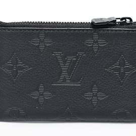 Louis Vuitton-Louis Vuitton Compact Coin Card Holder-Black