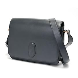 Saint Laurent-Saint Laurent Gray Leather Shoulder Bag-Brown