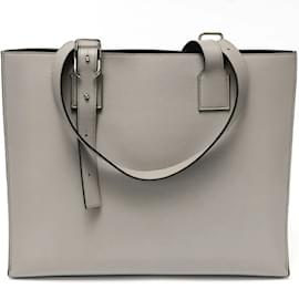 Loewe-Loewe Buckle Horizontal Tote-Brown