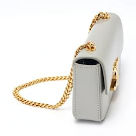Céline-Celine Triomphe Chain Shoulder Bag-Brown