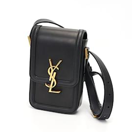 Saint Laurent-Saint Laurent Solferino Mini Bag-Black