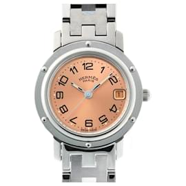 Hermès-Hermes Clipper CL4.210 Pink Quartz Watch-Other