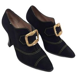 Christian Lacroix vintage heels Black