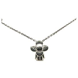 Vivienne Anhänger Halskette von Louis Vuitton Silber