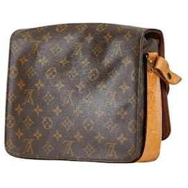 Louis Vuitton-Louis Vuitton Monogram Cartesier GM Shoulder Bag-Brown