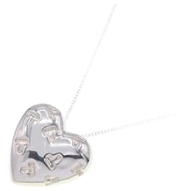 Tiffany & Co-Tiffany Sterling Silver Heart Pendant Necklace-Other