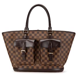 Louis Vuitton-Louis Vuitton Damier Manosque GM Tote Bag-Brown