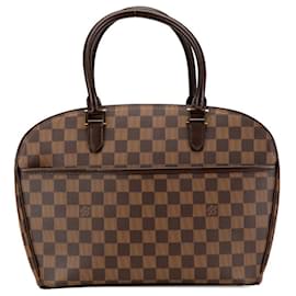 Louis Vuitton-Louis Vuitton Damier Saria Horizontal Handbag-Brown