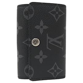 Louis Vuitton-Louis Vuitton Monogram Eclipse Keycase-Brown,Black