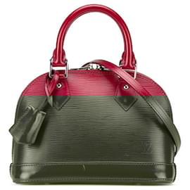 Louis Vuitton-Louis Vuitton Epi Alma BB Handbag-Pink,Fuschia