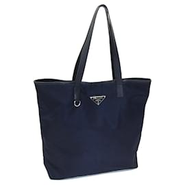Prada-Prada Tote Bag BR4371-Blue,Navy blue