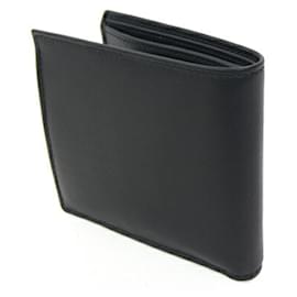 Gucci-Gucci Bi-fold Wallet in Black Leather-Black