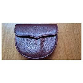 Cartier-Purses, wallets, cases-Dark red