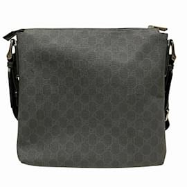 Gucci-Gucci GG Supreme Shoulder Bag-Black