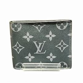 Louis Vuitton-Louis Vuitton Monogram Eclipse Bi-fold Wallet-Black
