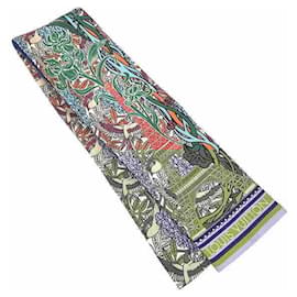 Louis Vuitton-Louis Vuitton Bandeau M71479 Eiffel Tower Scarf-Multiple colors