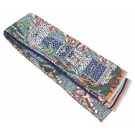 Louis Vuitton-Louis Vuitton Bandeau M71479 Eiffel Tower Scarf-Multiple colors