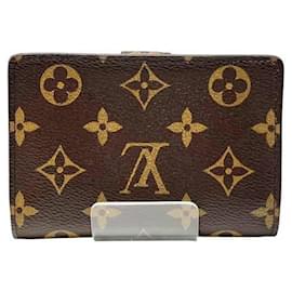 Louis Vuitton-Louis Vuitton Monogram Portefeuille Juliette Bi-fold Wallet-Brown,Dark red