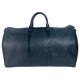 Louis Vuitton-Louis Vuitton Keepall Bandouliere 50-Black
