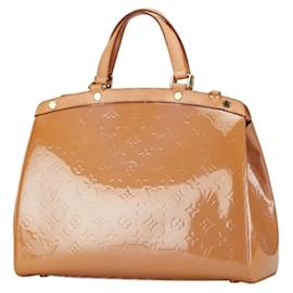 Louis Vuitton-Louis Vuitton Monogram Vernis BGM Handbag-Beige