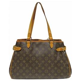Louis Vuitton-Louis Vuitton Monogram Batignolles Horizontal Tote Bag-Brown
