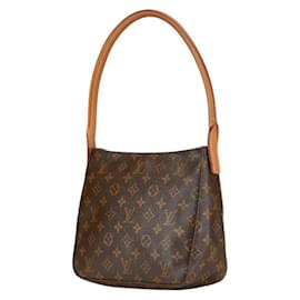 Louis Vuitton-Louis Vuitton Monogram Looping MM Shoulder Bag-Brown