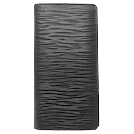 Louis Vuitton-Louis Vuitton Epi Long Wallet-Black