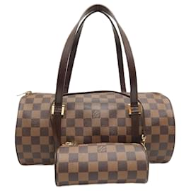 Louis Vuitton-Louis Vuitton Damier Papillon 30 Handbag-Damier ebene