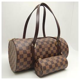 Louis Vuitton-Louis Vuitton Damier Papillon 30 Handbag-Damier ebene