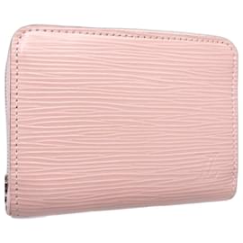 Louis Vuitton-Louis Vuitton Epi Coin Purse in Rose Ballerine-Pink