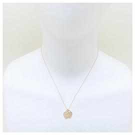 Tiffany & Co-Tiffany Return to Double Heart Tag Necklace-Pink