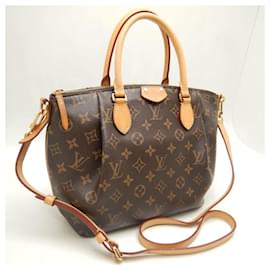 Louis Vuitton-Louis Vuitton Monogram Turen PM Handbag-Brown,Monogram