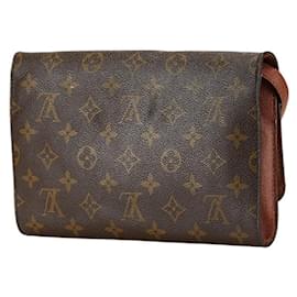 Louis Vuitton-Louis Vuitton Monogram Bordeaux 24 Shoulder Bag-Brown