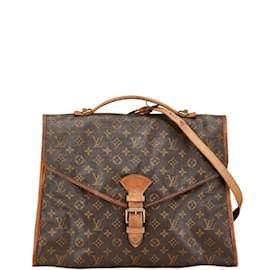 Louis Vuitton-Louis Vuitton Monogram Beverly 41 Handbag-Brown