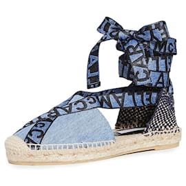 Stella Mc Cartney-Stella Mc Cartney 35 espadrilles-Blue