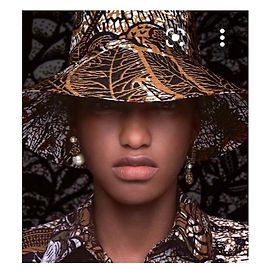 Dior Bob Hat Cotton Reversible Other