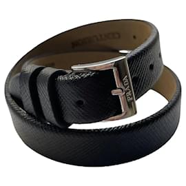 Prada-Prada double wrap bracelet-Black