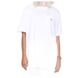 T-shirt Oversized Dior CD Diamond Blanc Blanc