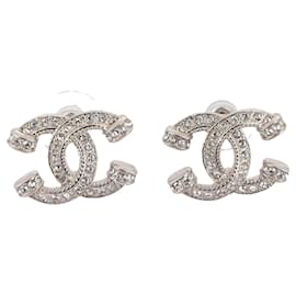 Chanel-Chanel earrings-Silvery