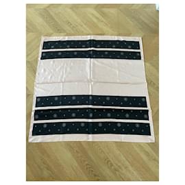 Chanel-Chanel 90cm silk square-Pink