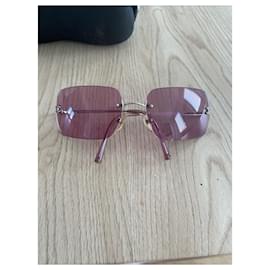Chanel-Vintage Chanel sunglasses-Pink